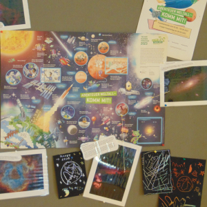 Postkarten und Flyer