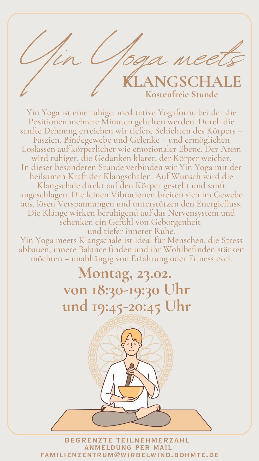 Werbung Yoga